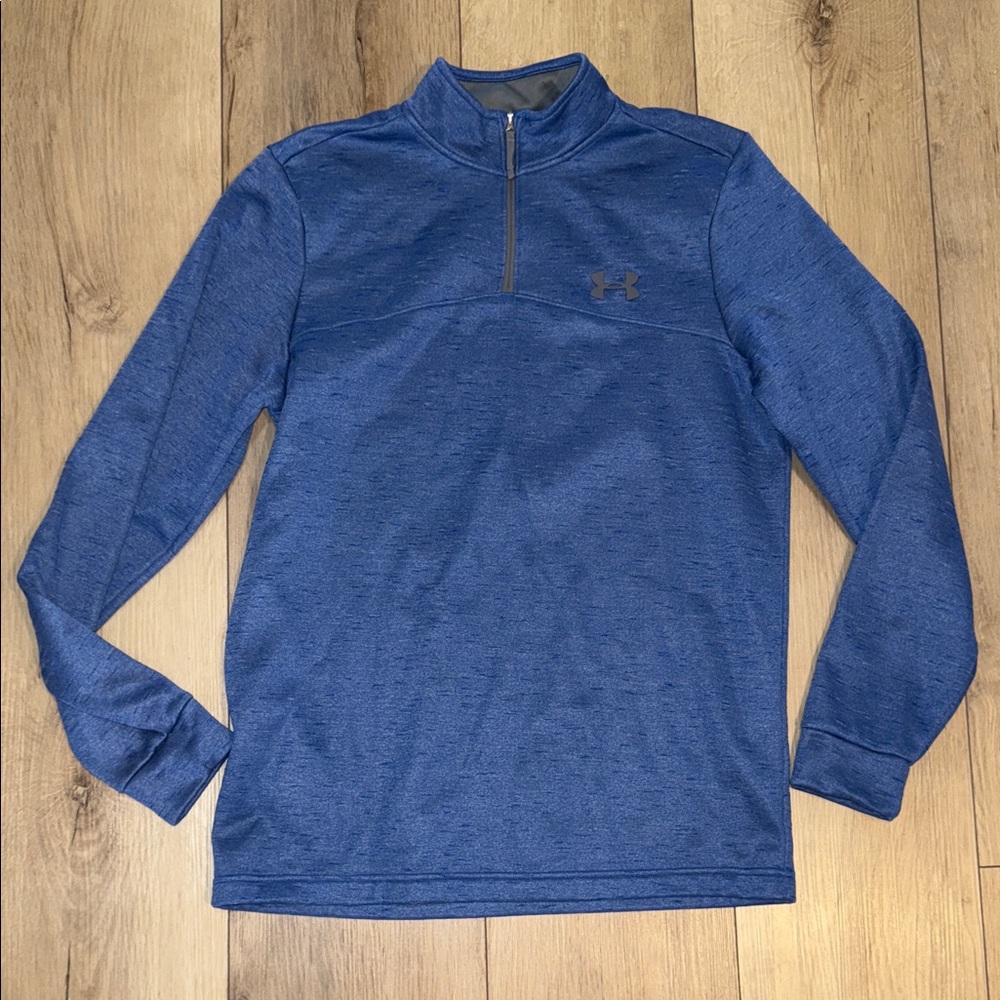 Under Armour Royal Blue Pullover size Large TALL